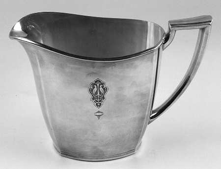 Bird of Paradise (Silverplate, 1923, Hollowware) Silverplate Water Pitcher