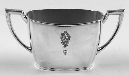 Bird of Paradise (Silverplate, 1923, Hollowware) Silverplate Open Sugar Bowl