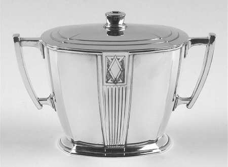 Noblesse (Silverplate, Hollowware) Sugar Bowl & Lid