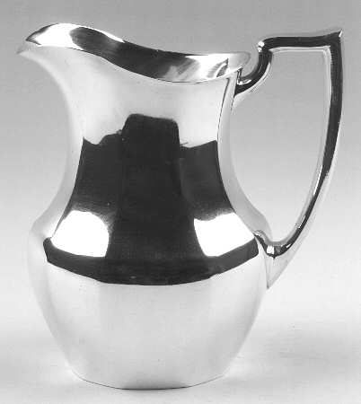 Patrician (Silverplate, Hollowware) Silverplate Water Pitcher