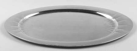 Patrician (Silverplate, Hollowware) Medium Plated Meat Platter No Well