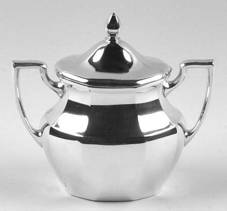 Patrician (Silverplate, Hollowware) Sugar Bowl & Lid