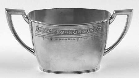 Paul Revere (Silverplate, Hollowware) Silverplate Open Sugar Bowl
