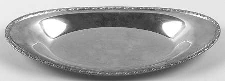 Queen Bess II (Silverplate, Hollowware) Silverplate Bread Tray