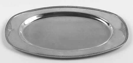 Skyline-Skycrest (Silverplate, Hollowware) Silverplate Tray (for Creamer and Sugar Set)
