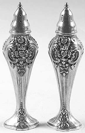 Plantation (Silverplate, 1948, Hollowware) Salt & Pepper Set