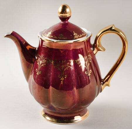 Golden Fantasy Teapot & Lid