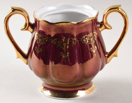 Golden Fantasy Sugar Bowl No Lid