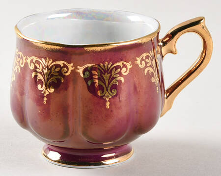Golden Fantasy Footed Cup
