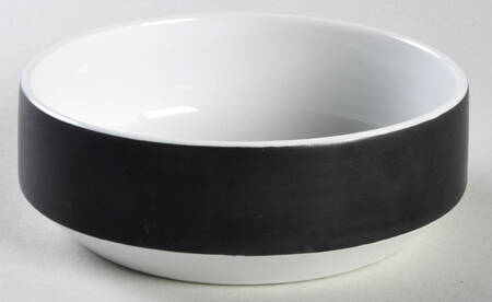 Contempo Frost Black Fruit/Dessert (Sauce) Bowl