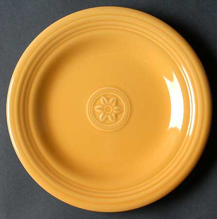 Petals Marigold Salad Plate