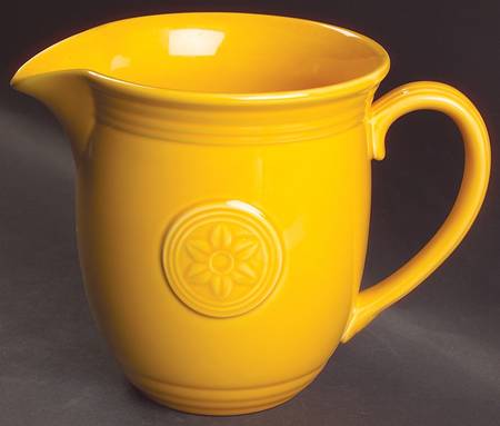 Petals Marigold 64 Oz Pitcher