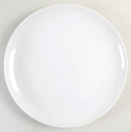 Contempo White 12" Chop Plate (Round Platter)