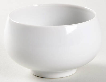 Contempo White Sugar Bowl No Lid