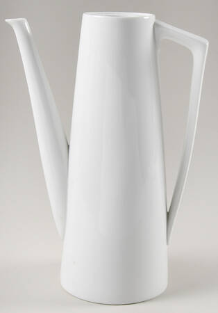 Contempo White Coffee Pot No Lid