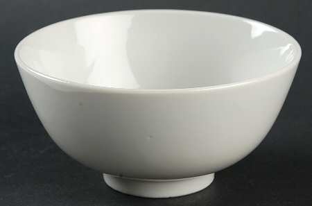 Contempo White Rice Bowl