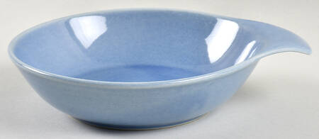 Russel Wright Manitoga Blue Lugged Soup Bowl
