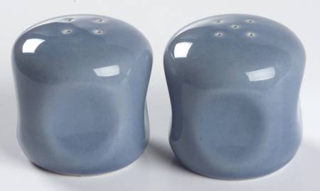 Russel Wright Manitoga Blue Salt & Pepper Set