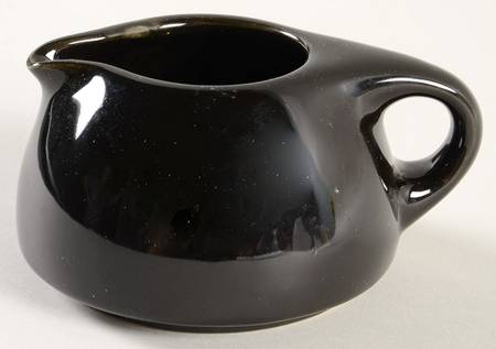 Russel Wright Black Pepper Family Size Creamer