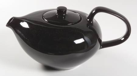 Russel Wright Black Pepper Teapot & Lid
