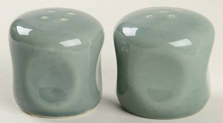 Russel Wright Seafoam Green Salt & Pepper Set