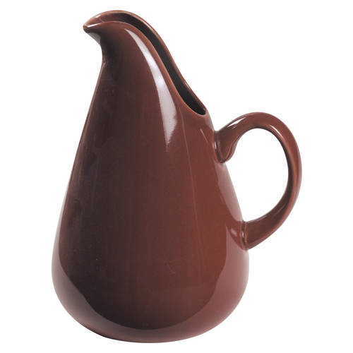Russel Wright Bean Brown 90 Oz Pitcher