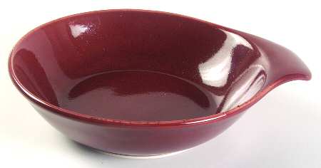 Russel Wright Bean Brown Lugged Soup Bowl