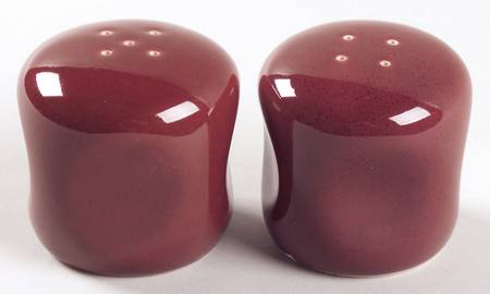 Russel Wright Bean Brown Salt & Pepper Set