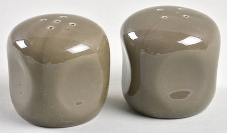 Russel Wright Charcoal Gray Salt & Pepper Set