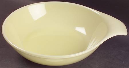Russel Wright Lemon Yellow Lugged Soup Bowl
