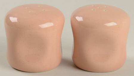Russel Wright Coral Salt & Pepper Set