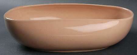 Russel Wright Coral 11" Oval Vegetable Bowl