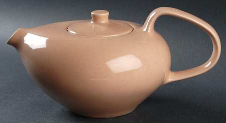 Russel Wright Coral Teapot & Lid