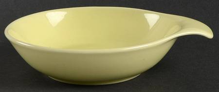 Russel Wright Lettuce Green Lugged Soup Bowl
