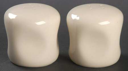Russel Wright Linen Creme Salt & Pepper Set