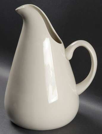 Russel Wright Linen Creme 90 Oz Pitcher