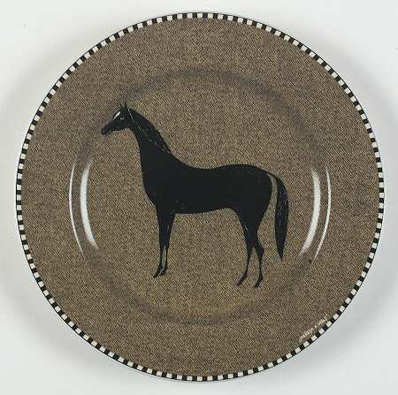 Barnyard Animals Salad Plate