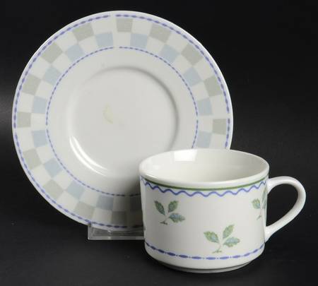 Katrin Flat Cup & Saucer Set