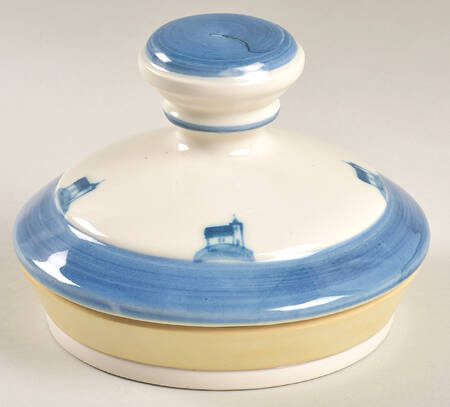 Nautical Lid for Cookie Jar