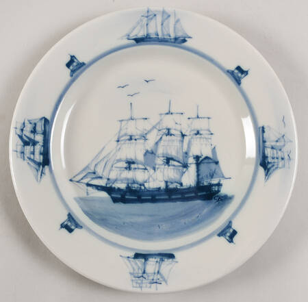 Nautical Dinner Plate