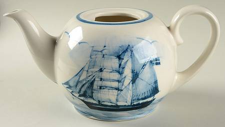 Nautical Teapot No Lid