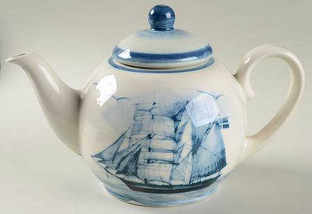 Nautical Teapot & Lid
