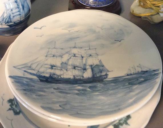 Nautical 13" Chop Plate (Round Platter)