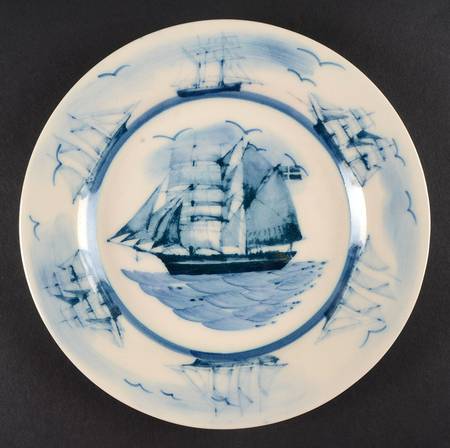 Nautical Salad Plate