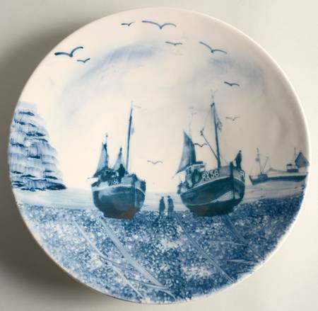 Nautical 11" Chop Plate (Round Platter)