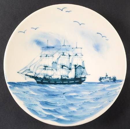 Nautical 11" Chop Plate (Round Platter)