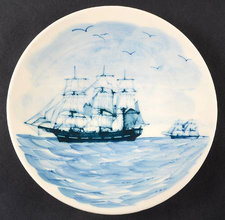 Nautical 11" Chop Plate (Round Platter)
