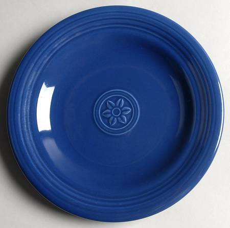 Petals Cobalt (Blue Bell) Salad Plate