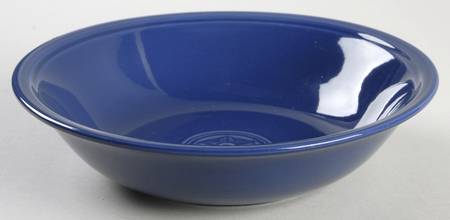 Petals Cobalt (Blue Bell) Coupe Soup Bowl