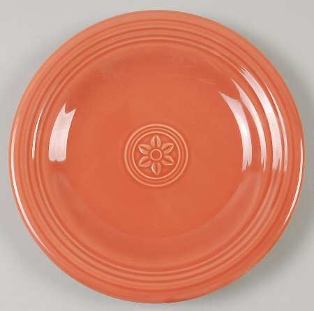 Petals Terra Cotta Salad Plate